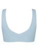 Sloggi Bustier "Zero Feel" lichtblauw