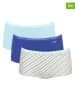 Sloggi 3er-Set: Pantys "Go Crush" in Hellblau/ Blau