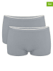 Sloggi 2er-Set: Taillenpantys "Go Sense" in Grau