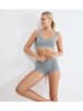 Sloggi 2er-Set: Taillenpantys "Go Sense" in Grau