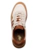 U.S. Polo Assn. Sneakers in Creme/ Hellbraun