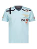 Geographical Norway Shirt "Jaradock" lichtblauw