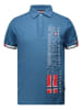 Geographical Norway Koszulka polo "Kogo" w kolorze niebieskim