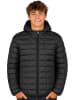 Geographical Norway Doorgestikte jas "Aipter" zwart
