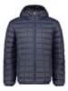 Geographical Norway Doorgestikte jas "Aipter" donkerblauw