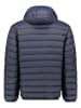 Geographical Norway Doorgestikte jas "Aipter" donkerblauw