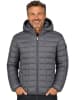 Geographical Norway Doorgestikte jas "Aipter" antraciet