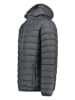 Geographical Norway Doorgestikte jas "Aipter" antraciet