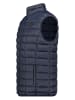 Geographical Norway Doorgestikte bodywarmer "Vaipter" donkerblauw