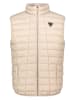 Geographical Norway Doorgestikte bodywarmer "Vaipter" beige