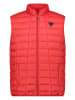 Geographical Norway Steppweste "Vaipter" in Rot