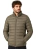 Geographical Norway Doorgestikte jas "Amiglobe" kaki