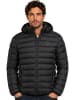 Geographical Norway Doorgestikte jas "Amiglobe" zwart