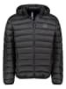 Geographical Norway Doorgestikte jas "Amiglobe" zwart