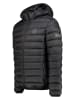 Geographical Norway Doorgestikte jas "Amiglobe" zwart
