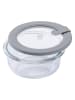 Fackelmann Vorratsdose in Transparent/ Grau - 400 ml