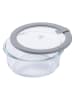 Fackelmann Vorratsdose in Transparent/ Grau - 950 ml