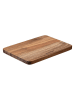 Fackelmann 2er-Set: Schneidbretter "Fair" in Braun - (L)21 x (B)15 cm