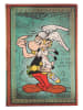 Paperblanks Liniertes Notizbuch ''Asterix der Gallier'' in Türkis - (B)12 x (H)18 cm
