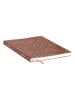 Paperblanks Liniertes Notizbuch ''Samtrot'' in Rot - (B)17 x (H)22,5 cm