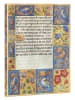 Paperblanks Notatnik "Spinola Hours" w kolorze niebiesko-żółtym w linie - 18 x 23 cm