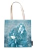 Paperblanks Torba "Wilde, The Importance of..." w kolorze niebieskim na zakupy - 38 x 38 cm