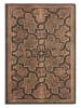 Paperblanks Liniertes Notizbuch ''Enigma'' in Braun/ Gold - (B)13 x (H)18 cm