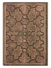 Paperblanks Liniertes Notizbuch ''Enigma'' in Braun/ Gold - (B)13 x (H)18 cm