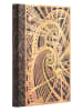 Paperblanks Adressbuch ''Die Chanin-Spirale'' in Braun/ Gold - (B)9,5 x (H)14 cm