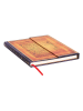 Paperblanks Gelinieerd notitieboek ''Angelou, ik....'' oranje - (B)18 x (H)23 cm