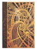 Paperblanks Gelinieerd notitieboek bruin/goudkleurig - (B)13 x (H)18 cm