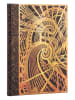 Paperblanks Gelinieerd notitieboek bruin/goudkleurig - (B)13 x (H)18 cm