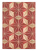 Paperblanks Liniertes Notizbuch ''Hishi'' in Rot - (B)13 x (H)18 cm