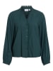 Vila Blouse "Grace" in Dunklegrün