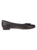 Clarks Leren ballerina's "Couture Bloom" zwart