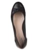 Clarks Leren ballerina's "Couture Bloom" zwart