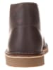 Clarks Leder-Schnürschuhe "Bushacre 3" in Braun