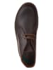 Clarks Skórzane trzewiki "Bushacre 3" w kolorze brązowym