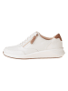 Clarks Leren sneakers "Un Rio Zip" wit