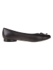 Clarks Skórzane baleriny "Loreleigh Rae" w kolorze czarnym