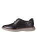 Clarks Leren veterschoenen "Brantin Plain" zwart