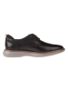 Clarks Skórzane trzewiki "Brantin Plain" w kolorze czarnym