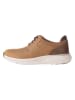 Clarks Skórzane sneakersy "Motion Trek" w kolorze jasnobrązowym