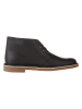 Clarks Skórzane trzewiki "Shepton" w kolorze czarnym