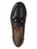 Clarks Leren sleehakmocassins "Zylah May" zwart