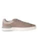 Clarks Skórzane sneakersy "Courtlite2 Run" w kolorze beżowym