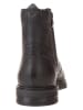 Clarks Skórzane botki "Newford" w kolorze czarnym