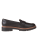 Clarks Skórzane mokasyny "Westlynn Glow" w kolorze czarnym