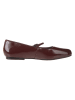 Clarks Leren ballerina's met bandje "Livia Sky" rood