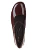 Clarks Leren ballerina's met bandje "Livia Sky" rood